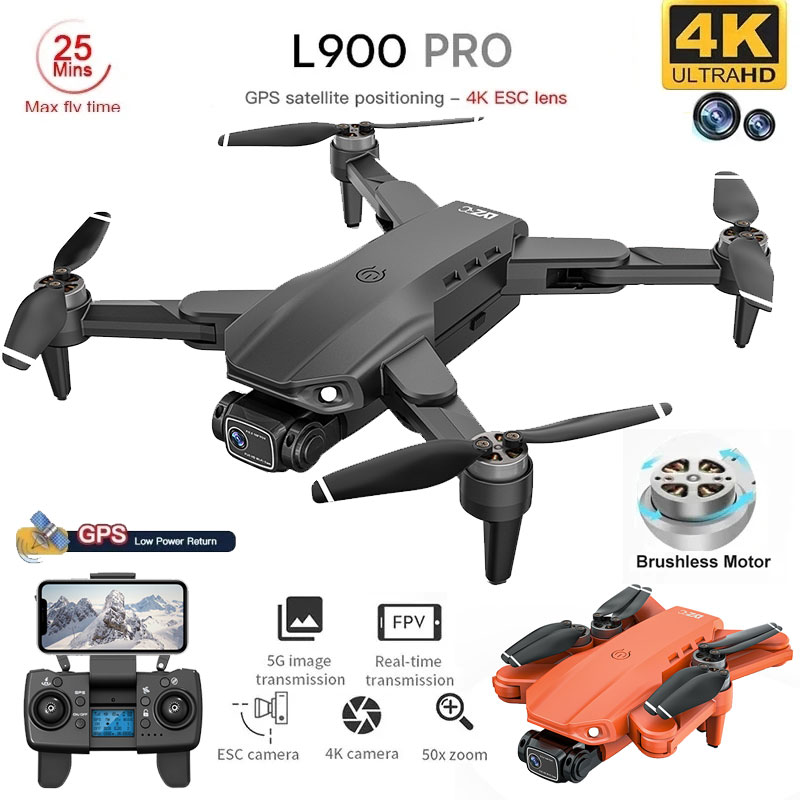Drone Racing Camera - L900 Pro GPS Drone 4K Profesjonalny