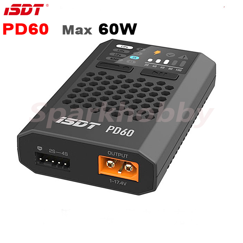 ISDT PD60 60W 6A Szybka inteli – Drone Racing Charger recenzja i cena