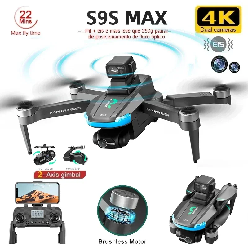NOWOŚĆ S9S MAX MINI Drone 4K 2 – Drone Racing Camera recenzja i cena