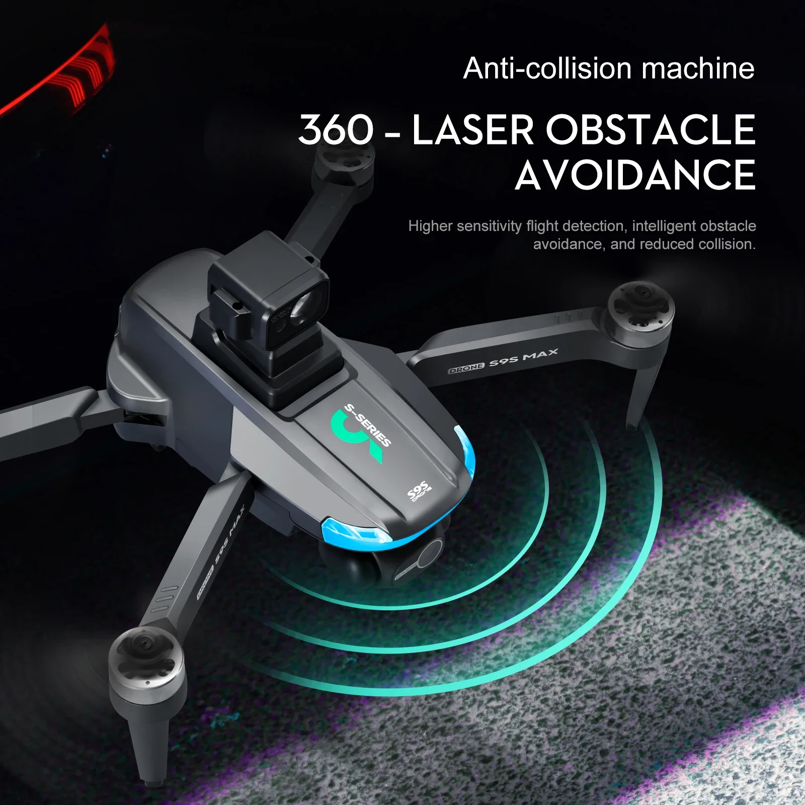 NOWOŚĆ S9S MAX MINI Drone 4K 2 – Drone Racing Camera recenzja i cena