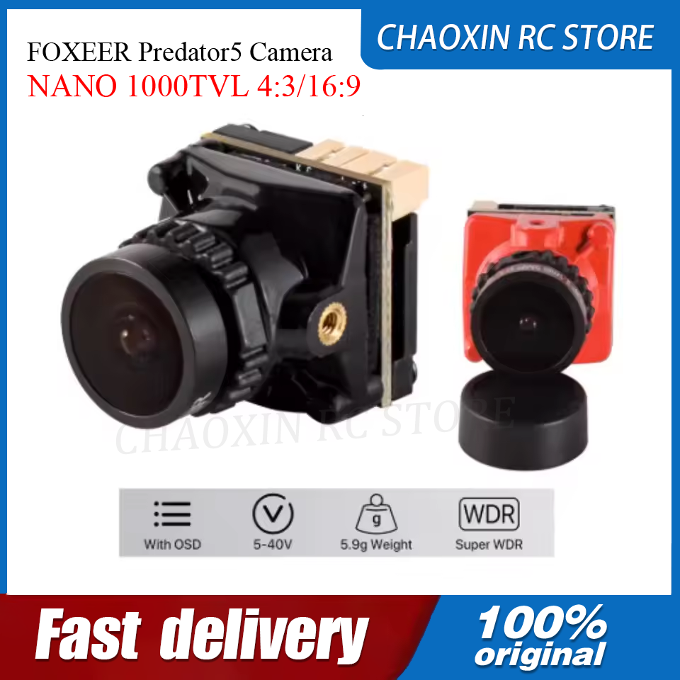 Kamera FOXEER Predator5 NANO 1 – Drone Racing Camera recenzja i cena