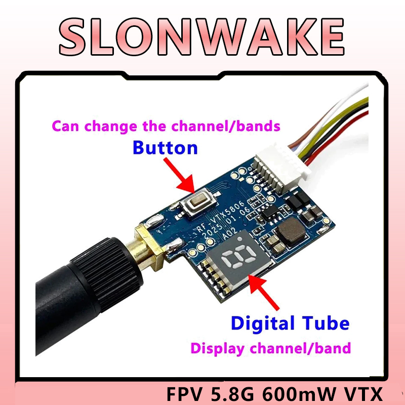 SLONWAKE 5.8G TS5823 PRO Mini  – Drone Racing Camera recenzja i cena