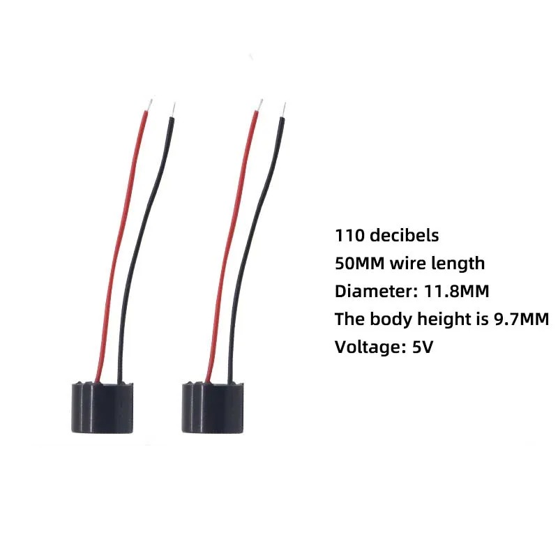 Buzzer 5V z przewodem 5P 5V, p – Drone Racing Battery recenzja i cena