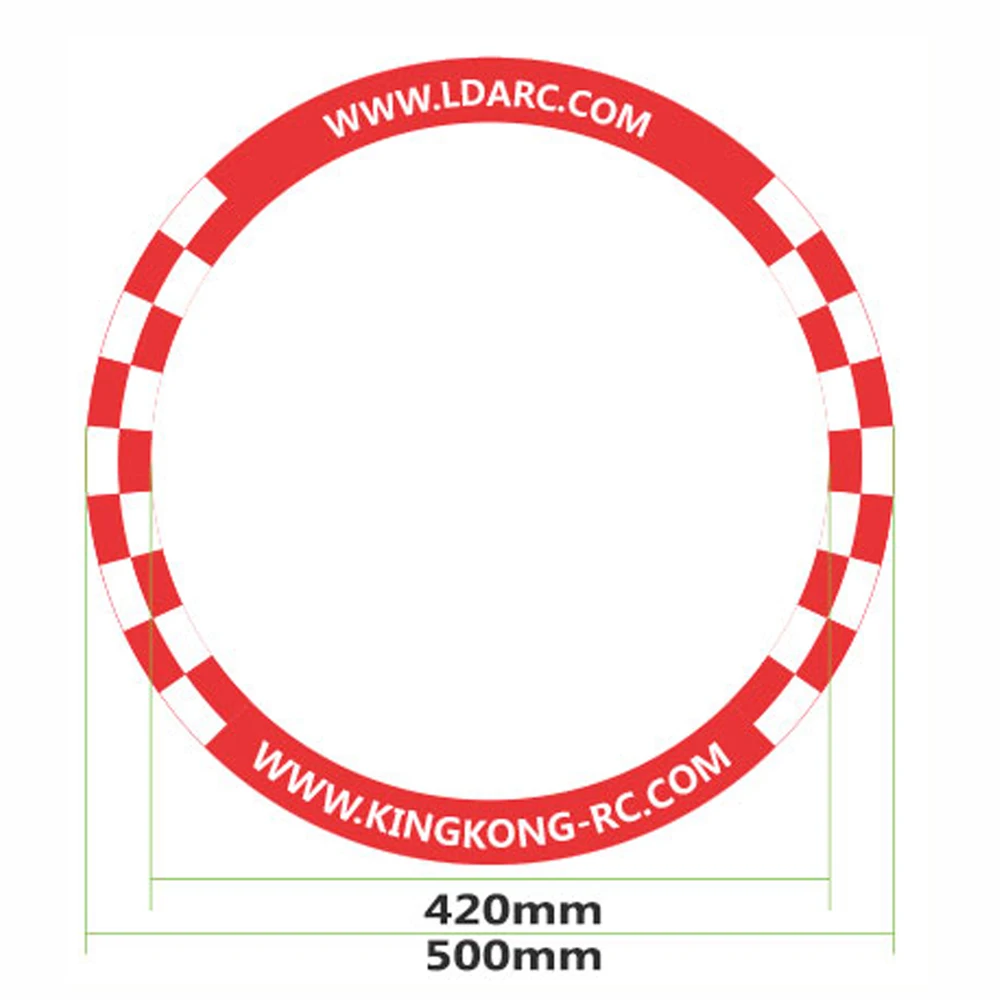 5 sztuk LDARC 500mm latające d – Drone Racing Flag recenzja i cena