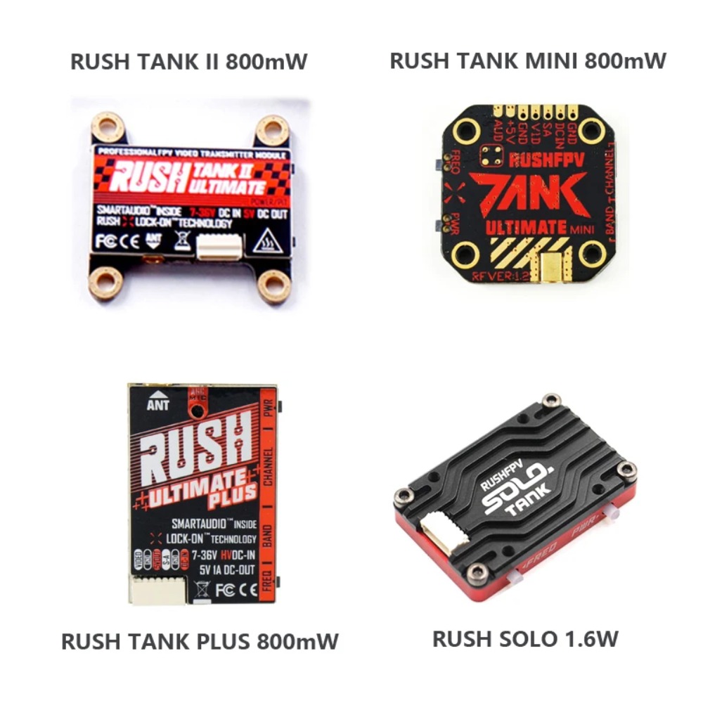 RUSH TANK Ultimate II/Mini/PLU – Drone Racing Receiver recenzja i cena